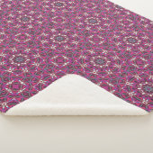 Kaleidoscoopkunst van deel negen achttien sherpa deken (3/4)