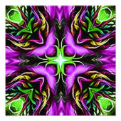 Kaleidoscoopontwerp Foto Afdruk (Voorkant)