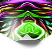 Kaleidoscoopontwerp Foto Afdruk (Hoek)