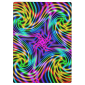 Kaleidoscoopstraling Klembord (Achterkant)