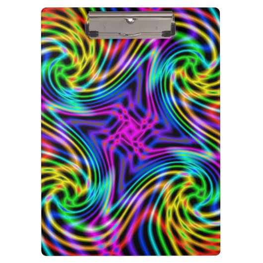 Kaleidoscoopstraling Klembord (Voorkant)