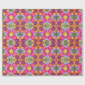 Kaleidoscoopverpakkingspapier Cadeaupapier (Vlak)