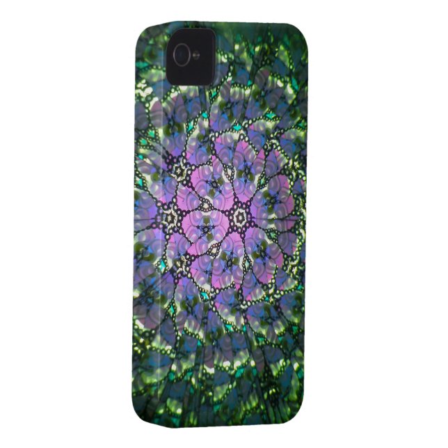 Kaleidoscope #2 iPhone 4/4S Hoesje-Mate Case-Mate iPhone Case (Back/Rechts)