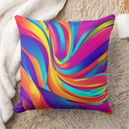Kaleidoscope Abstracte burst artwork Kussen