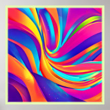Kaleidoscope Abstracte burst artwork