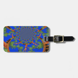Kaleidoscope Acacia Tree Art Print/Graphic Bagagelabel