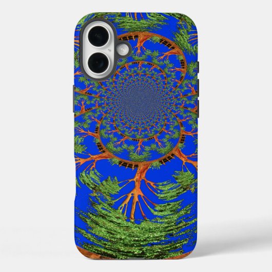 Kaleidoscope Acacia Tree Art Print/Graphic Case-Mate iPhone Case (Achterkant)