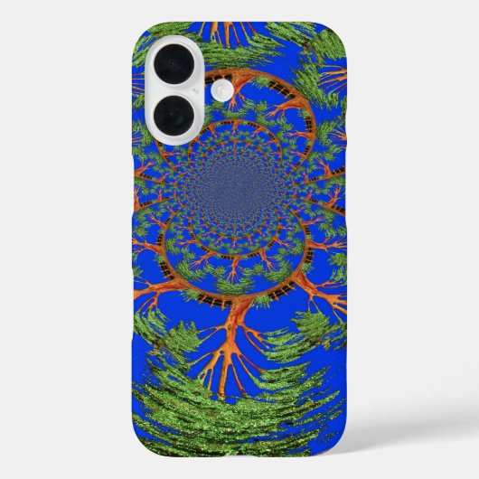Kaleidoscope Acacia Tree Art Print/Graphic Case-Mate iPhone Case (Achterkant)