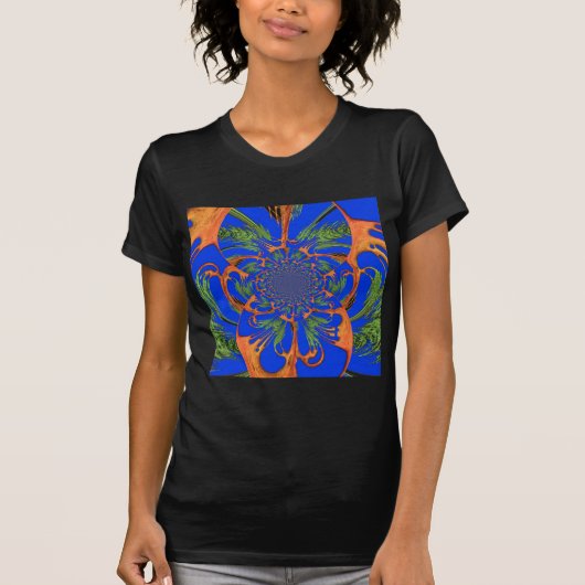 Kaleidoscope Acacia Tree Art Print/Graphic T-shirt (Voorkant)