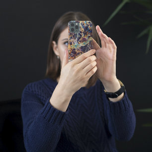 Kaleidoscope Agate Stone Patroon iPhone 16 Hoesje