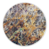 Kaleidoscope Agate Stone Patroon Keramische Knop (Voorkant)