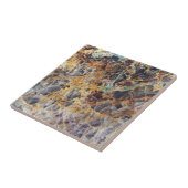 Kaleidoscope Agate Stone Patroon Tegeltje (Zijkant)