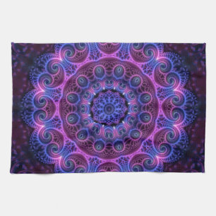 Kaleidoscope Apophysis Mandala Hearts Theedoek