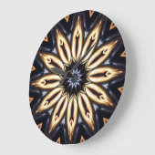 Kaleidoscope Art 16 Wall Clocks & Numeral Options Grote Klok (Hoek)