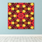 Kaleidoscope Art 21 Wrapped Canvas Afdruk (Insitu (Houten vloer))