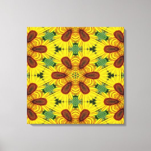 Kaleidoscope Art. 22 Kouddoek Canvas Afdruk (Voorkant)