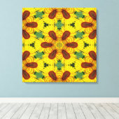 Kaleidoscope Art. 22 Kouddoek Canvas Afdruk (Insitu (Houten vloer))