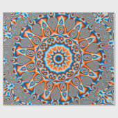 Kaleidoscope Art 30 Wrapping Paper Cadeaupapier (Vlak)
