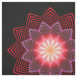 Kaleidoscope Art 36 Custom Fabric Stof