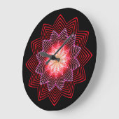 Kaleidoscope Art 36 Wall Clocks & Numeral Options Grote Klok (Hoek)