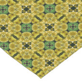 Kaleidoscope Art Primrose Flowers Natuur Korte Tafelloper (Hoek)