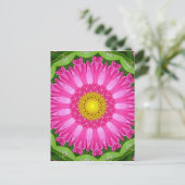 Kaleidoscope Aster Briefkaart (Staand voorkant)