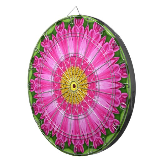 Kaleidoscope Aster Dartbord (Voorkant Rechts)