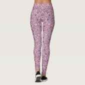 Kaleidoscope Blauw Rood en Groen Leggin Capri Leggings (Achterkant)