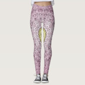 Kaleidoscope Blauw Rood en Groen Leggin Capri Leggings (Voorkant)