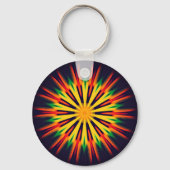 Kaleidoscope Bloem Design-21855 Sleutelhanger (Achterkant)