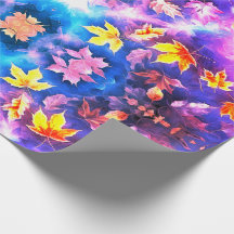 Kaleidoscope Bloemenpatroon Geschenkverpakking Pap