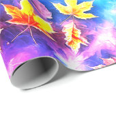Kaleidoscope Bloemenpatroon Geschenkverpakking Pap Cadeaupapier (Rol Hoek)