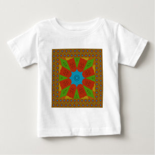 Kaleidoscope Bloom Een Levendige Afrikaanse Print