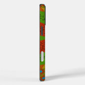 Kaleidoscope Bloom Een Levendige Afrikaanse Print  Case-Mate iPhone Case (Achterkant / Rechts)