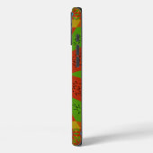 Kaleidoscope Bloom Een Levendige Afrikaanse Print  Case-Mate iPhone Case (Achterkant / Links)