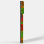 Kaleidoscope Bloom Een Levendige Afrikaanse Print Case-Mate iPhone Case (Achterkant / Rechts)