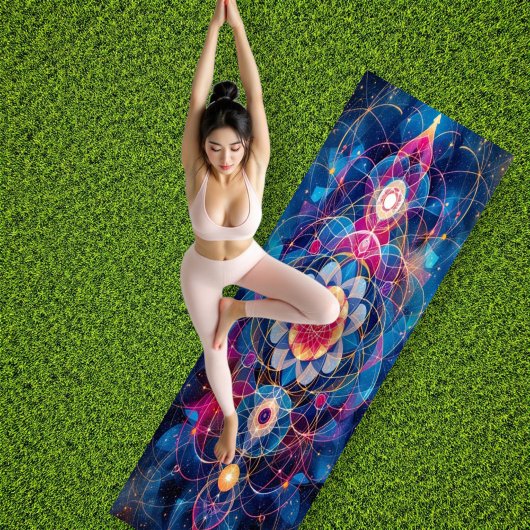 Kaleidoscope Bloom yogamat