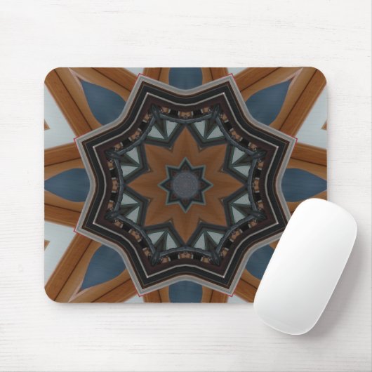 Kaleidoscope Brown star Muismat (Met muis)