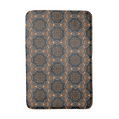 Kaleidoscope Brown Star-patroon small HD Badmat (Voorkant Verticaal)
