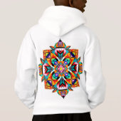 Kaleidoscope Burst: A Modern Tribal Mandala (Achterkant)