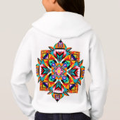 Kaleidoscope Burst: A Modern Tribal Mandala (Achterkant)