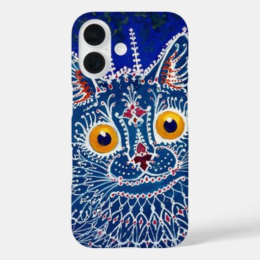 Kaleidoscope Cat blue Case-Mate iPhone Case (Achterkant)