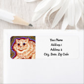 Kaleidoscope Cat Etiket (Insitu)