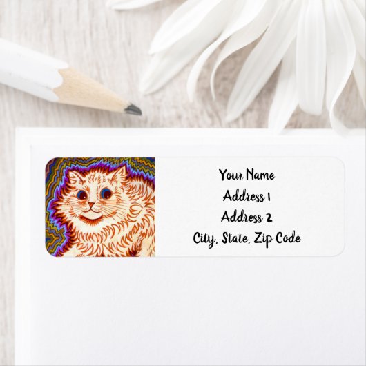 Kaleidoscope Cat Etiket (Insitu)
