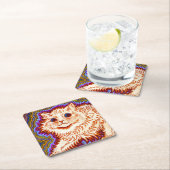 Kaleidoscope Cat Kartonnen Onderzetters (Insitu)