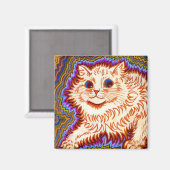 Kaleidoscope Cat Magneet (Voorkant / Achterkant)