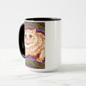 Kaleidoscope Cat Mok (Voorkant links)