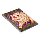 Kaleidoscope Cat Notitieboek (Rechterzijde)