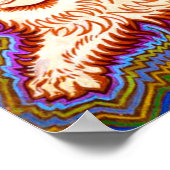 Kaleidoscope Cat Poster (Hoek)