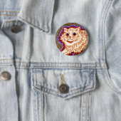 Kaleidoscope Cat Ronde Button 5,7 Cm (In situ)